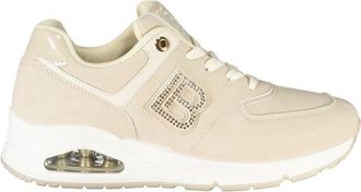 Laura Biagiotti Womens Air Bubble Fashion Sneakers - Ivory - Size EU 39