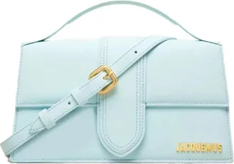 Jacquemus Le Grand Bambino Bag - Dames - Handtassen - Blauw - ONE Size - Leer - Tassen
