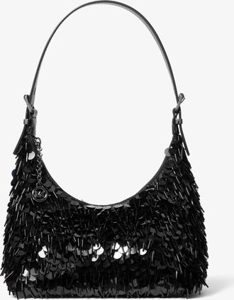 Michael Kors Nolita Small Paillette Embellished Pochette