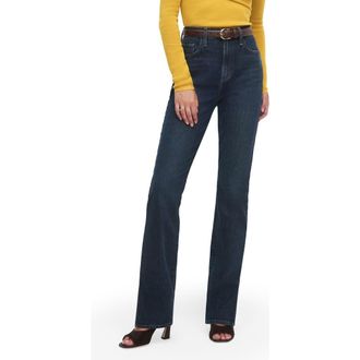 Favorite Daughter The Valentina High Waist Side Slit Jeans in Woodside at Nordstrom, Size 23