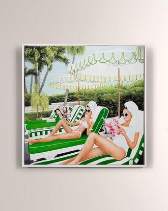 RFA Fine Art The Colony Pool Giclee
