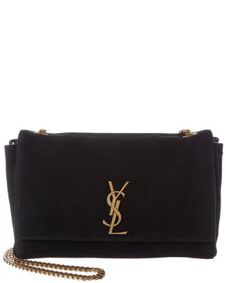 Saint Laurent Kate Reversible Leather & Suede Shoulder Bag