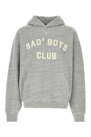 Dsquared2 Melange Grey Cotton Oversize Sweatshirt