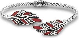 Samuel B. Leaf Cuff Bracelet in Red Coral at Nordstrom Rack