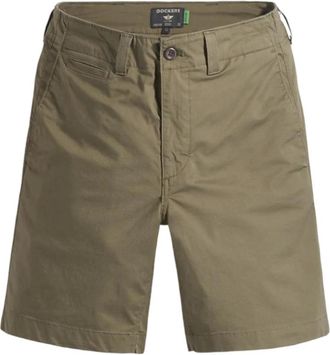 Dockers Casual Shorts - Heren - Korte Broeken - Groen - W29 - Korte Broeken