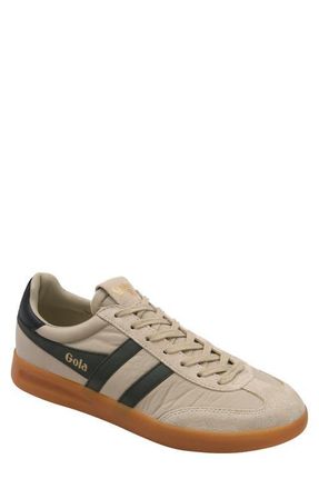 Gola Cyclone Sneaker in Bone/Dark Khaki/Black/Gum at Nordstrom, Size 9.5