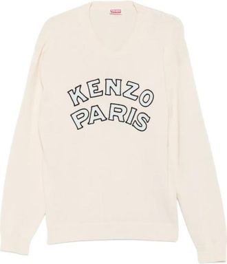 Kenzo Off White Crew Neck Sweater