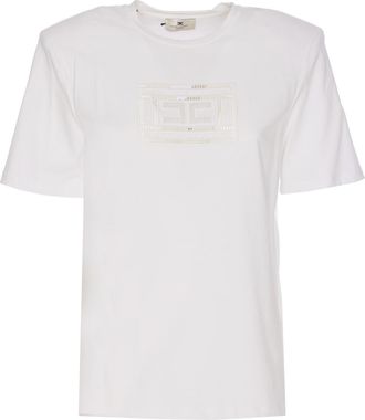 Elisabetta Franchi Logo T-shirt