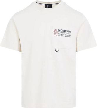 Moncler Bianco Logo T-shirt