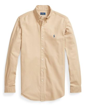Ralph Lauren Oxford Hemd aus Baumwolle, Custom Fit in