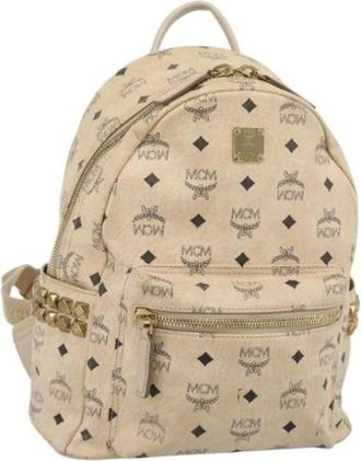 MCM unisex, Pre-owned, Beige, Taglia unica, used