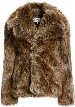 Maison Margiela ROPA DE ABRIGO - Borreguito y pelo ecol&oacute;gico en YOOX.COM