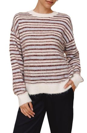 Bella Dahl Stripe Sweater in Frosty Stripe at Nordstrom, Size X-Small