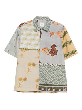 Paul Smith Printed Cotton Shirt