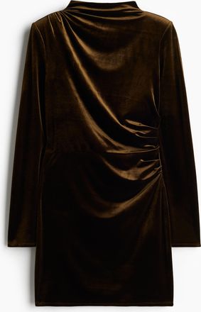 H&M Minikleid mit Schulterpolstern - Green