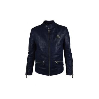 Philipp Plein Hombre, Chaquetas, Azul, Talla: M