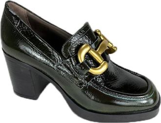 Mjus Schoenen Mocassin - Dames - Pumps - Groen - 38 EU - Schoenen