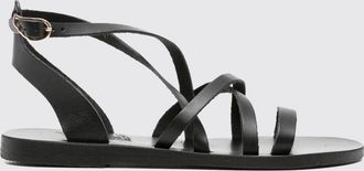 Ancient Greek Sandals Sandali bassi in pelle laminata con cinturino