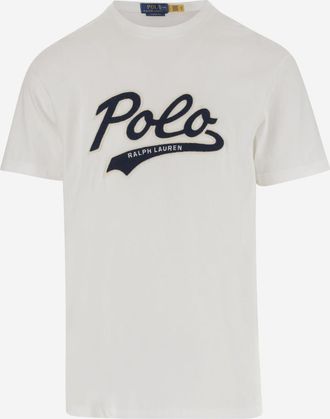 Polo Ralph Lauren White Crewneck Logo T-Shirt