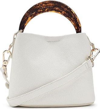 Dune London Dharla Cross Body Womens Handbags White, Leather