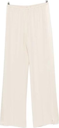 Forte_Forte Wide Trousers, female, White, S, Wide Trousers