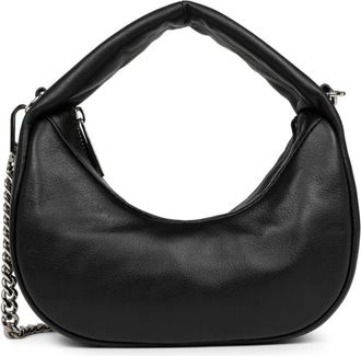 Lancaster Noholita Night Hobo Tas Zwart - Dames - Handtassen - Zwart - ONE Size - Leer - Tassen