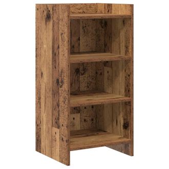 vidaXL Aparador Madera Envejecida 40 X 36 X 80 Cm Madera De Ingenier&iacute;a Vidaxl