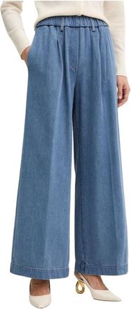 Forte_Forte My Pants - Dames - Loose Fit Jeans - Blauw - XS - Katoen - Jeans