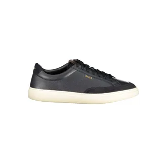 HUGO BOSS Blue Leather Mens Mens Sneakers