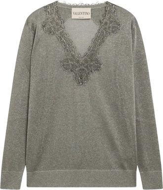 Valentino Garavani Mujer, Jerseys, Gris, Talla: S