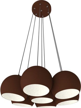 Lumicom Joe L&aacute;mpara De Techo X7 Bicolor Mate