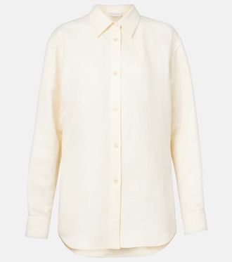 Gabriela Hearst Ferrara linen and silk shirt