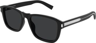 Saint Laurent Black Square Mens Sunglasses SL 710 001 54