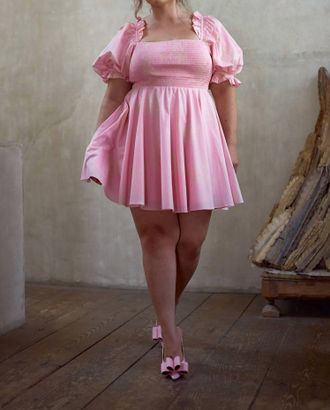 Selkie Maria Mini Dress In Luau