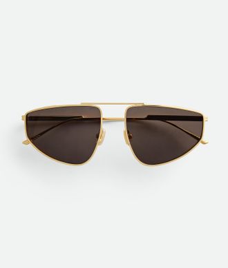 Bottega Veneta Classic Aviator Sunglasses - Bottega Veneta
