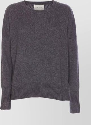 Lisa Yang crewneck knitwear with ribbed cuffs and hem