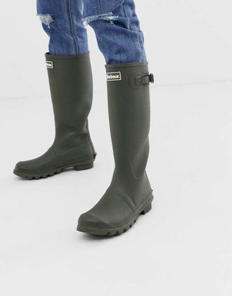 Barbour Bede - Stivali da pioggia verde oliva