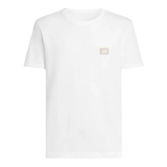 Dolce & Gabbana Heren, Tops, Wit, Maat: M Katoen