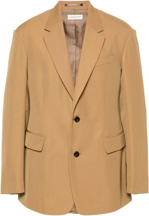 Dries Van Noten Bancroft Jacket - Heren - Blazers - Bruin - L - Jassen