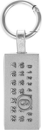 Maison Margiela Numeriek Kunstwerk Sleutelhanger - unisex - Sleutelhangers & Tashangers - Grijs - ONE Size - Accessoires
