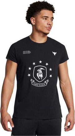 Under Armour Heren Project Rock T-Shirt (Zwart)