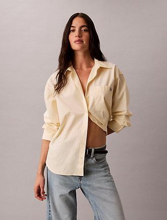 Calvin Klein Relaxed Cotton Poplin Shirt