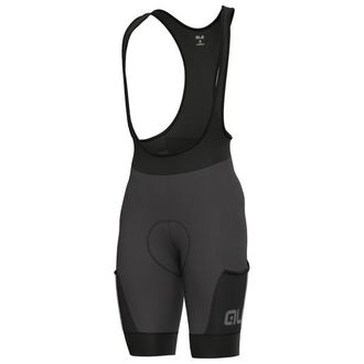 Al&eacute; Stones Cargo Bibshorts Velohose f&uuml;r Herren | schwarz/grau