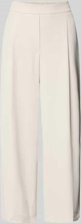 Jake*s Stoffhose mit elastischem Bund in Ecru, Gr&ouml;&szlig;e 32