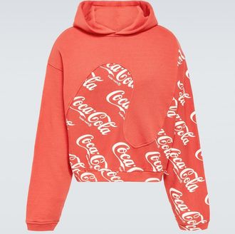 ERL Printed cotton hoodie