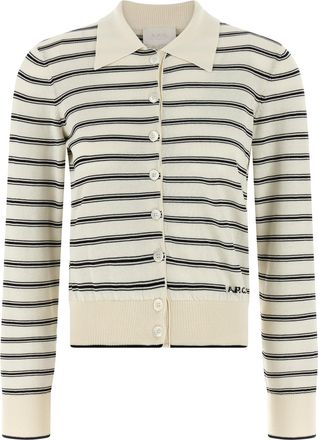 A.P.C. Cardigan a righe