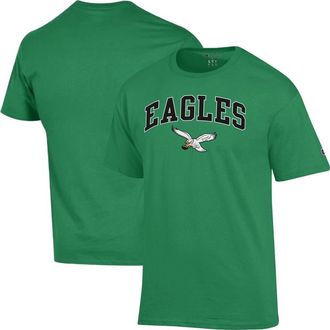 Champion Mens Champion Kelly Green Philadelphia Eagles Arch Over Logo T-Shirt at Nordstrom, Size Xx-Large