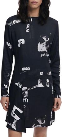 Desigual Mujer, Vestidos, Negro, Talla: L