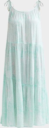 Lilly Pulitzer Xaden Printed Midi Cover-Up Dress