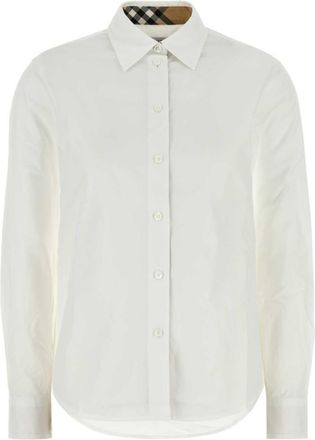 Burberry White Cotton Shirt